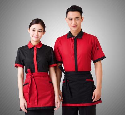 餐飲行業(yè)新風(fēng)尚 新款夏裝女短袖工作服的細(xì)節(jié)之美